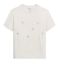 GUESS APP D COL T-shirt diamond fall bianco