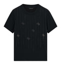 GUESS APP D COL T-shirt diamond nero