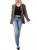 GUESS APP D COL T-shirt con dettagli bottoni nero