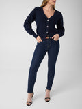 GUESS APP D COL Cardigan Faith blu