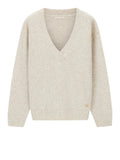 GUESS APP D COL Maglioncino a v Jolene beige