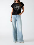GUESS APP D PRE T-shirt logo 4g nero
