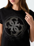 GUESS APP D PRE T-shirt logo 4g nero