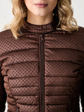 GUESS APP D PRE Piumino new vona block embossed marrone