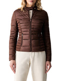 GUESS APP D PRE Piumino new vona block embossed marrone