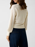 GUESS APP D PRE Cardigan nina bianco