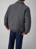 GUESS APP U COL Giubbino wooled grigio