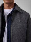GUESS APP U COL Giubbino wooled grigio