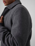 GUESS APP U COL Giubbino wooled grigio