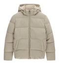 GUESS APP U COL Piumino in suede puffer beige