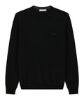GUESS APP U PRE Maglioncino Marcos logo nero