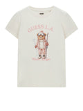 GUESS ATH D COL T-shirt Amalia panna