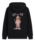 GUESS ATH D COL Felpa Fabrizia nero