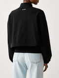 GUESS ATH D COL Felpa Marguerite nero