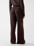 GUESS ATH D PRE Pantalone Olympe gamba larga CAFFE