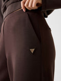 GUESS ATH D PRE Pantalone Olympe gamba larga CAFFE
