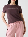 GUESS ATH D PRE T-shirt Lunita BORDEAUX
