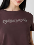 GUESS ATH D PRE T-shirt Lunita BORDEAUX