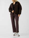 GUESS ATH D PRE Giubbino Olympe con cappuccio CAFFE
