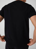 GUESS ATH U PRE T-shirt Prat logo nero