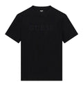 GUESS ATH U PRE T-shirt Prat logo nero