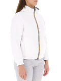 K-WAY D Giubbino deva light spacer fur reversibile bianco