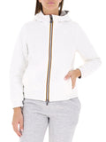 K-WAY D Giubbino deva light spacer fur reversibile bianco