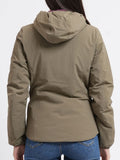 K-WAY D Giubbino lily st warm reversibile VERDE MILITARE