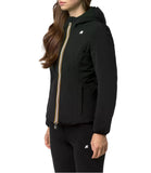 K-WAY D Giubbotto Lily reversibile nero
