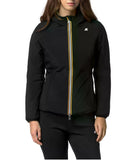 K-WAY D Giubbotto Lily reversibile nero