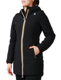 K-WAY D Giubbotto Denise reversibile nero