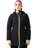 K-WAY D Giubbotto Denise reversibile nero