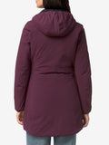 K-WAY Giubbino cappuccio Denise st warm double MALVA