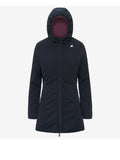 K-WAY Giubbino cappuccio Denise st warm double MALVA
