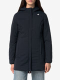 K-WAY Giubbino cappuccio Denise st warm double MALVA