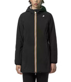 K-WAY D Giubbino Denise st warm reversibile nero