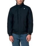 K-WAY U Giubbino Arsene warn micro canvas blu