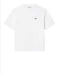 LACOSTE D T-shirt relaxed fit bianco