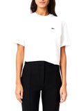 LACOSTE D T-shirt relaxed fit bianco