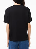 LACOSTE D T-shirt relaxed fit nero