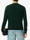 LACOSTE U Pullover girocollo VERDE SCURO