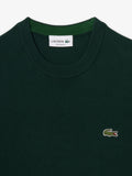 LACOSTE U Pullover girocollo VERDE SCURO