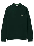 LACOSTE U Pullover girocollo VERDE SCURO