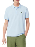 LACOSTE U Polo in piquet leggero cielo