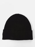 LACOSTE U Cappello a costine nero