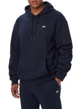 LACOSTE U Felpa con cappuccio blu