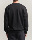 LACOSTE U Felpa girocollo classic fit nero