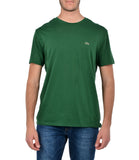 LACOSTE U T-shirt in cotone Pima verdone