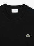 LACOSTE U T-shirt manica lunga nero