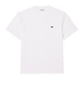 LACOSTE U T-shirt in cotone bianco